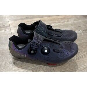 Speed Road Cycling Shoes Iridescent Dial Closure Size M7/W8 Unisex Reflective